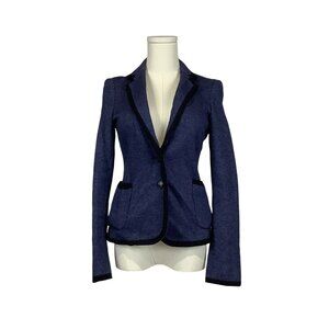 Zara Woman Blue Blazer